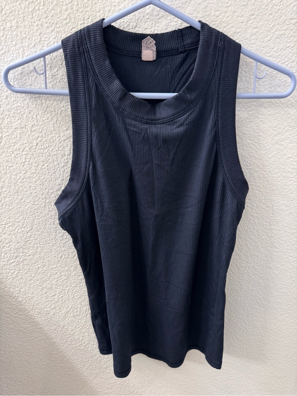 90 Degree By Reflex navy Ribbed Tank Top